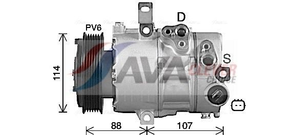 Купити 40X2KS2X Polcar Компресор кліматичної установки